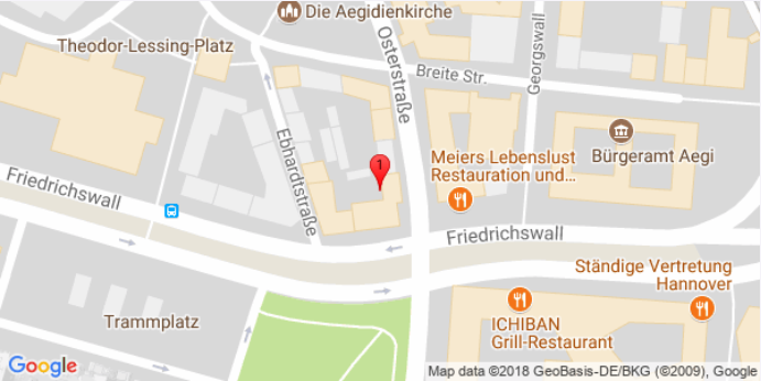 Google Map of Osterstraße 63